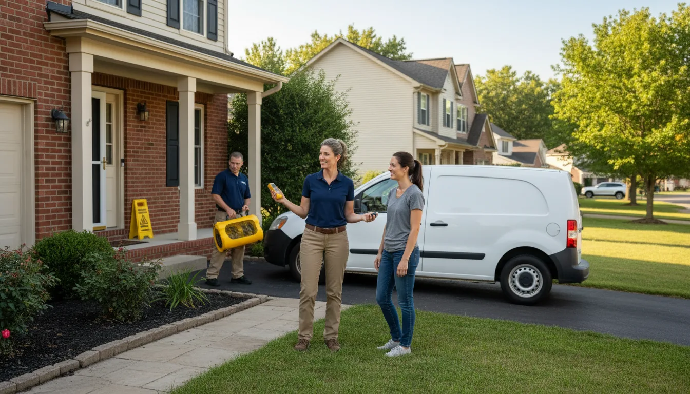 Water restoration image for Water Damage & Restoration Services in Oberlin, KS